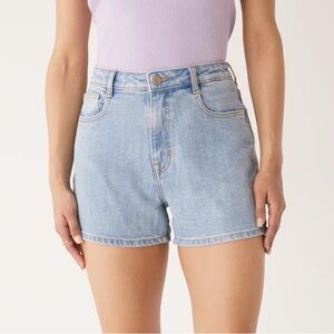 💙 Frank & Oak Stevie Good Cotton Jean Shorts in Light Indigo 💙